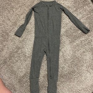 Little Sleepies Ribbed Zippy 12-18